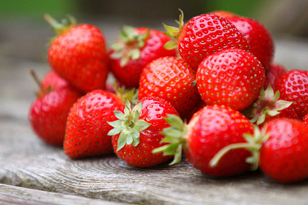 Strawberries High in Vitamin C