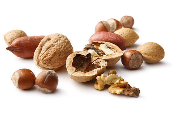 Walnuts and hazelnuts