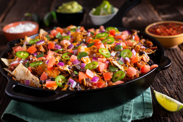 tomato and black beans.